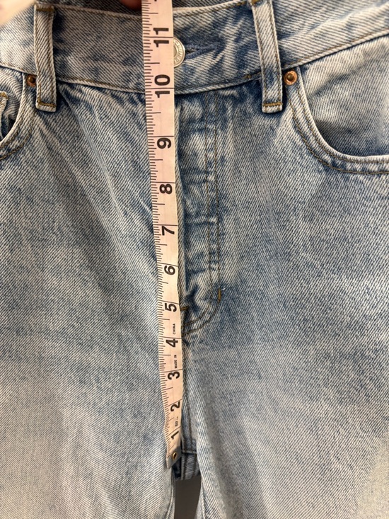 PacSun High Rise Straight Distressed Ripped Knees Cotton Jeans size 25 - Picture 14 of 16